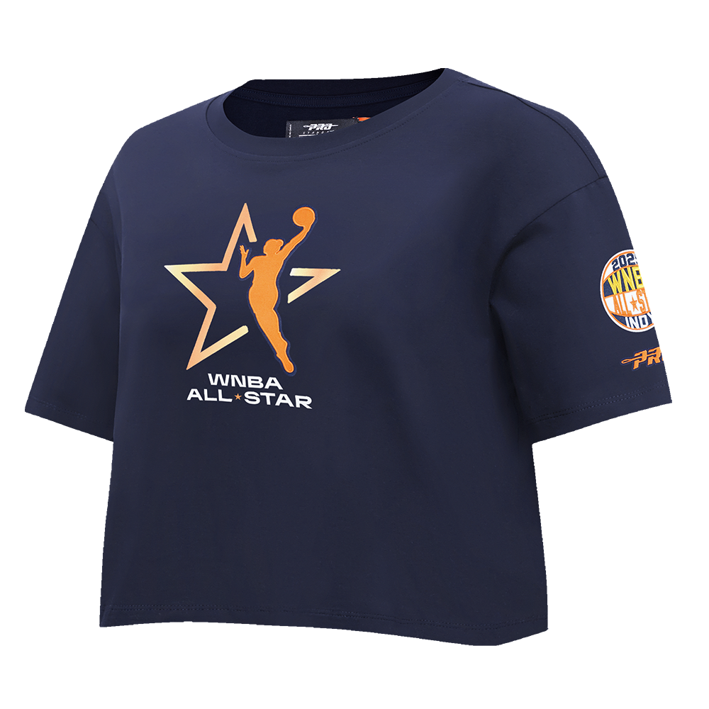 WNBA ALL STAR 2025 WOMEN'S SJ BOXY TEE (MIDNIGHT NAVY)