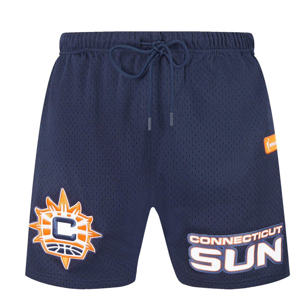 WNBA  CONNECTICUT SUN MESH MEN'S SHORT (MIDNIGHT NAVY)