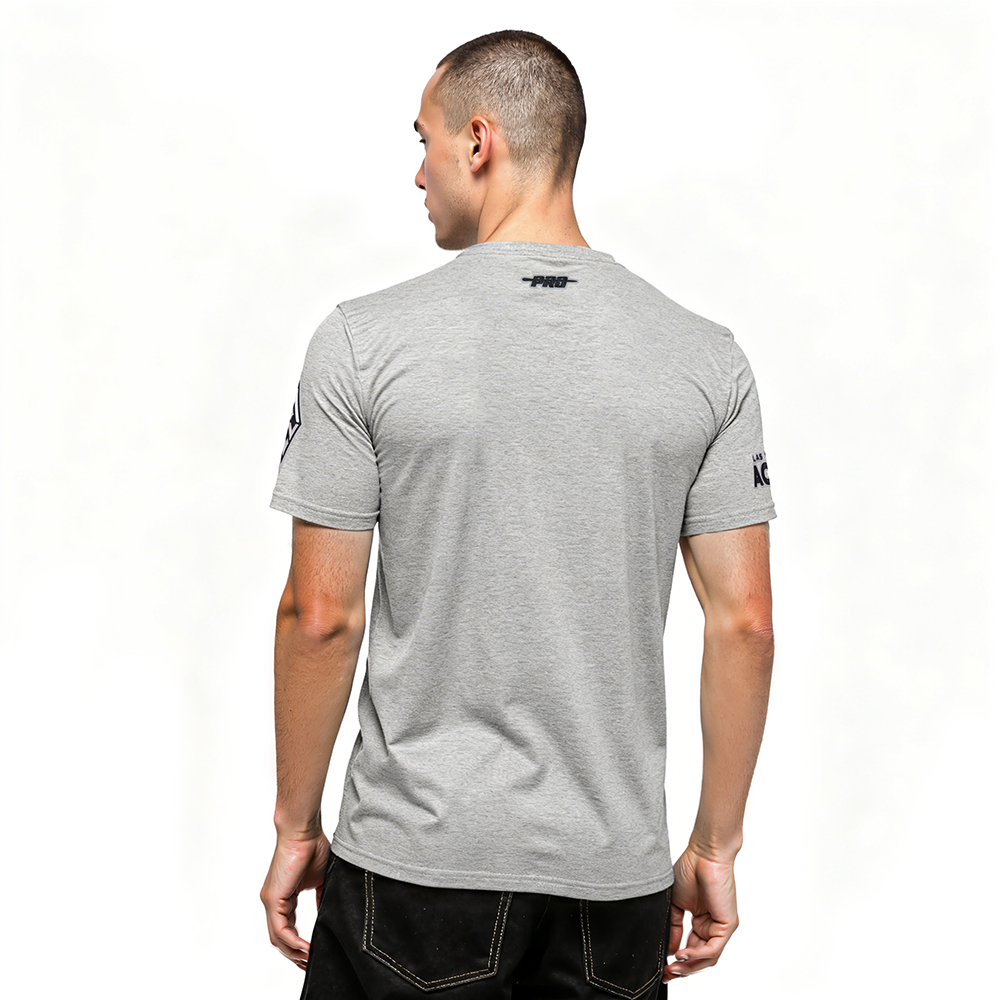 WNBA LAS VEGAS ACES CLASSIC CHENILLE MEN'S SJ TEE (HEATHER GREY)