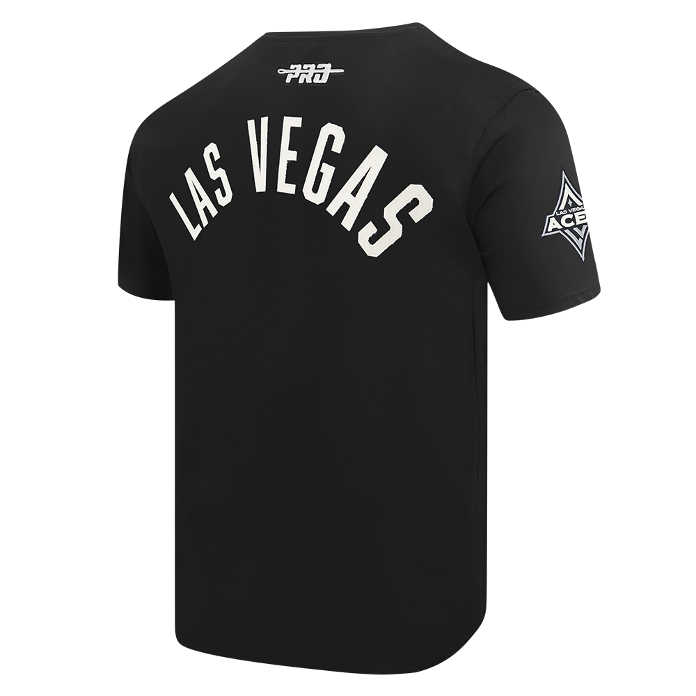 WNBA LAS VEGAS ACES MODERN ORIGINALS MEN'S SJ TEE (BLACK)