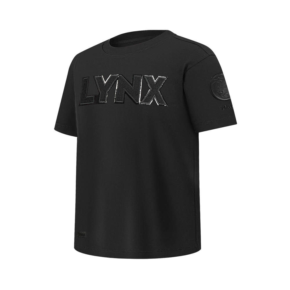 WNBA MINNESOTA LYNX TRIPLE BLACK BIG BOYS SS TEE (BLACK)