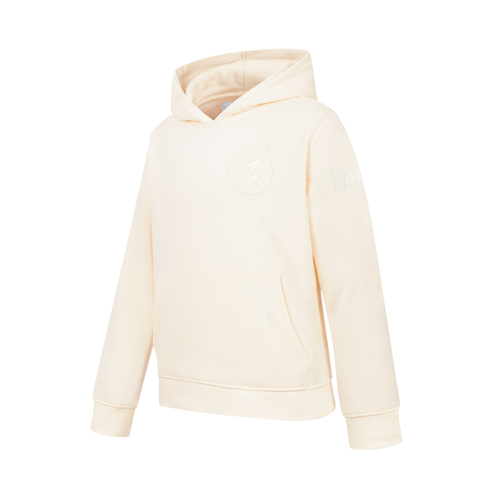 WNBA MINNESOTA LYNX NEUTRAL BIG BOYS FLC PO HOODIE (EGGSHELL)