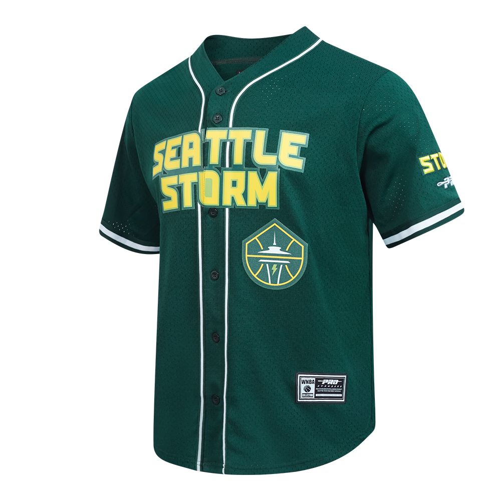 WNBA SEATTLE STORM MESH MEN'S SHIRT (FOREST GREEN)