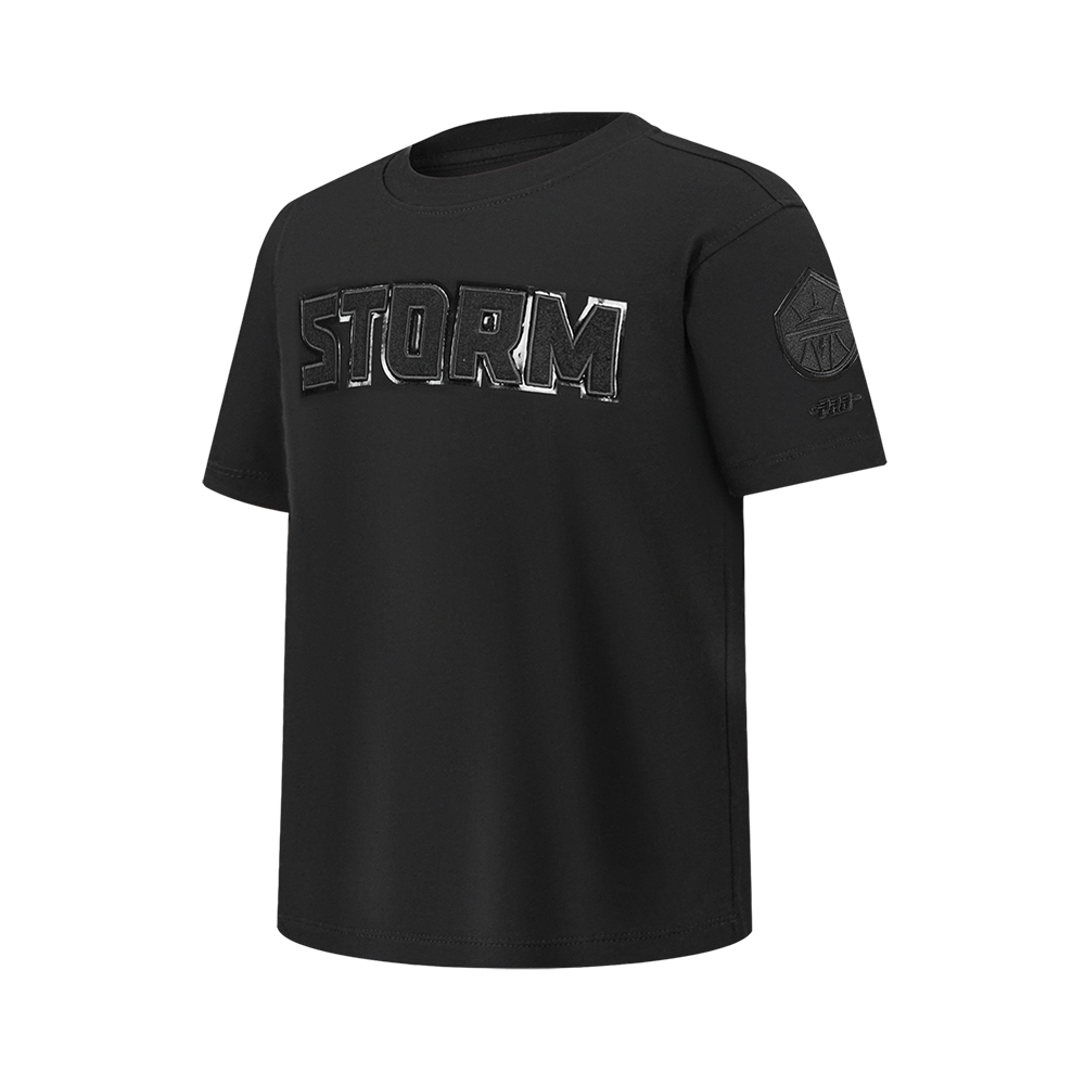 WNBA SEATTLE STORM TRIPLE BLACK BIG BOYS SS TEE (BLACK)