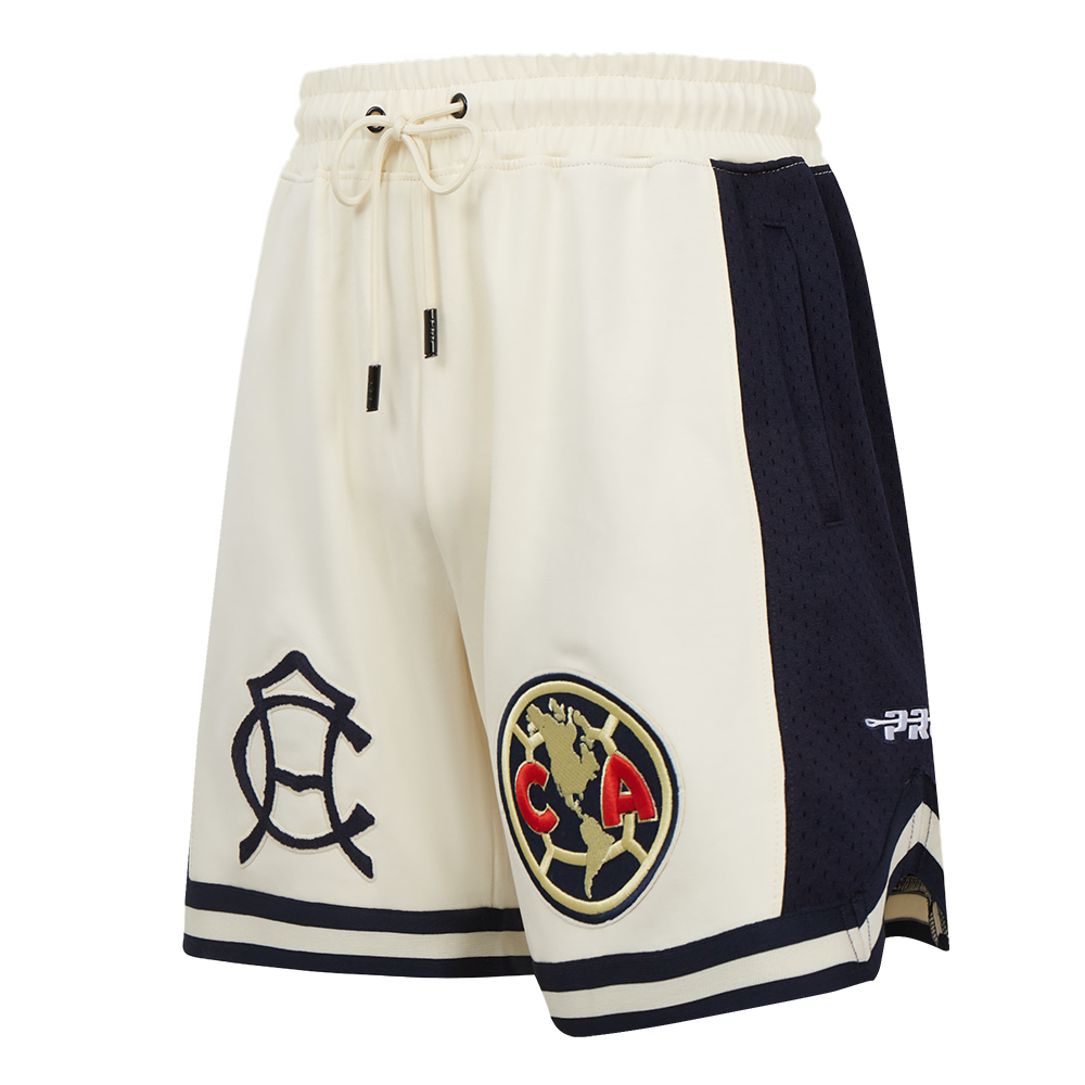 Liga MX CLUB AMERICA PREMIUM MEN'S DK 2.0 SHORT (EGGSHELL/ MIDNIGHT NAVY)
