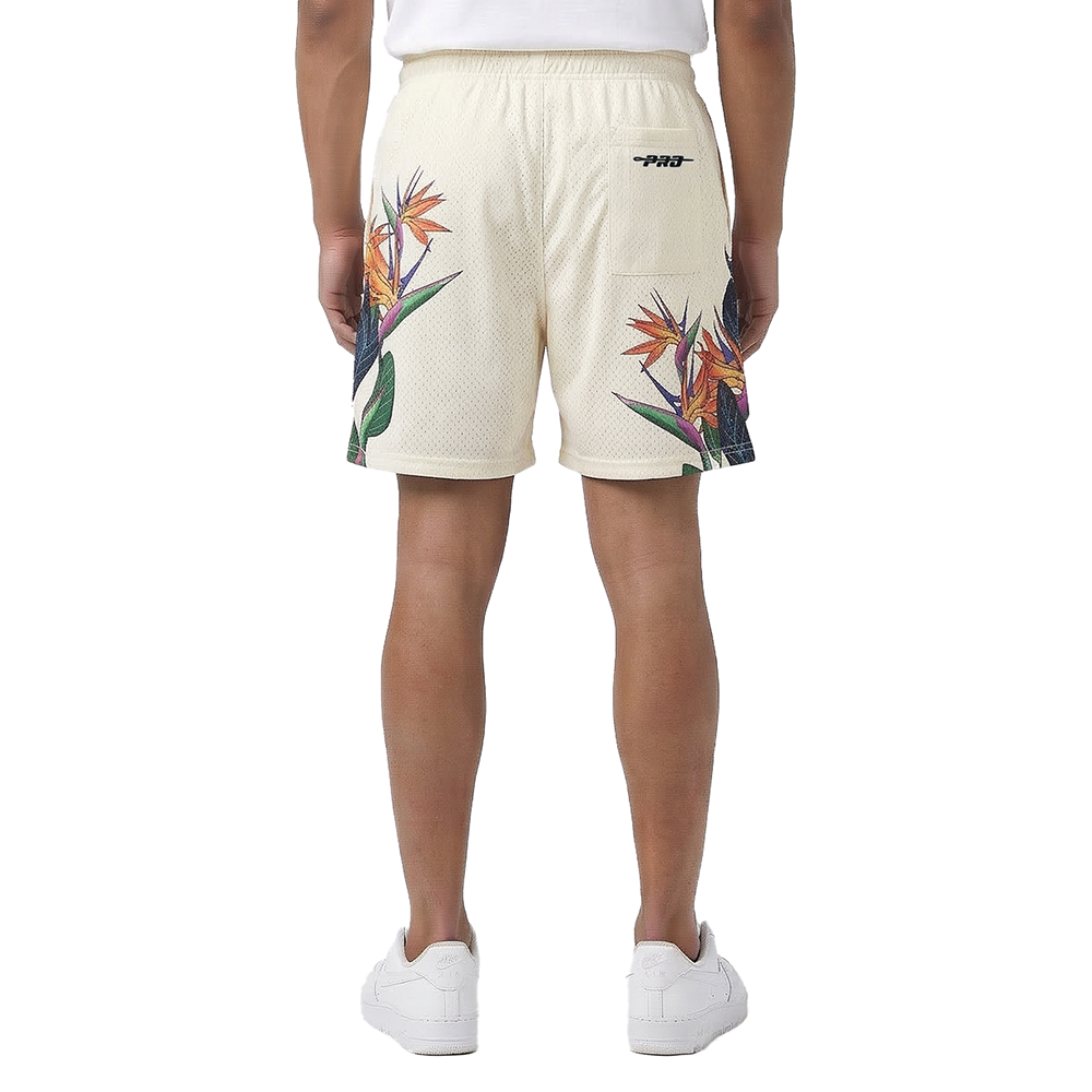 LIGA MX CLUB AMERICA PARADISE MEN'S MESH SHORT (EGGSHELL)