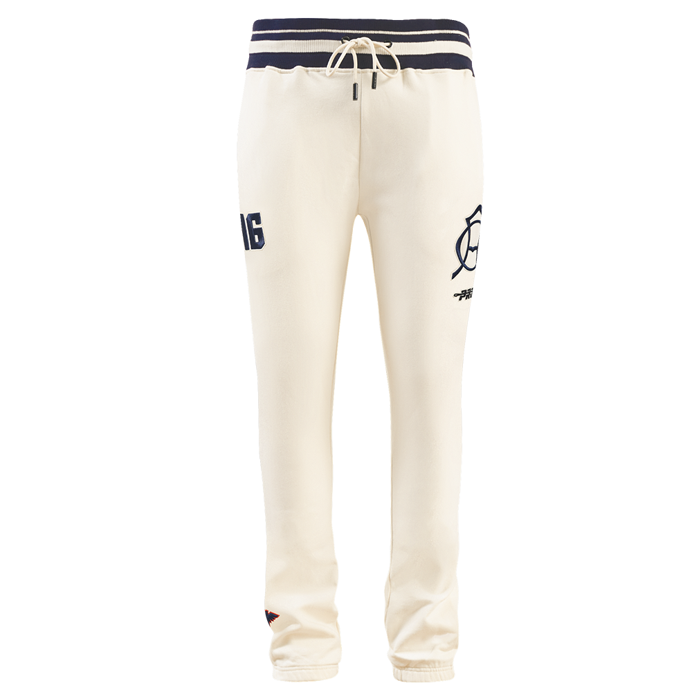 Liga MX CLUB AMERICA PREMIUM MEN'S RIB FLC SWEATPANT (EGGSHELL/ MIDNIGHT NAVY)