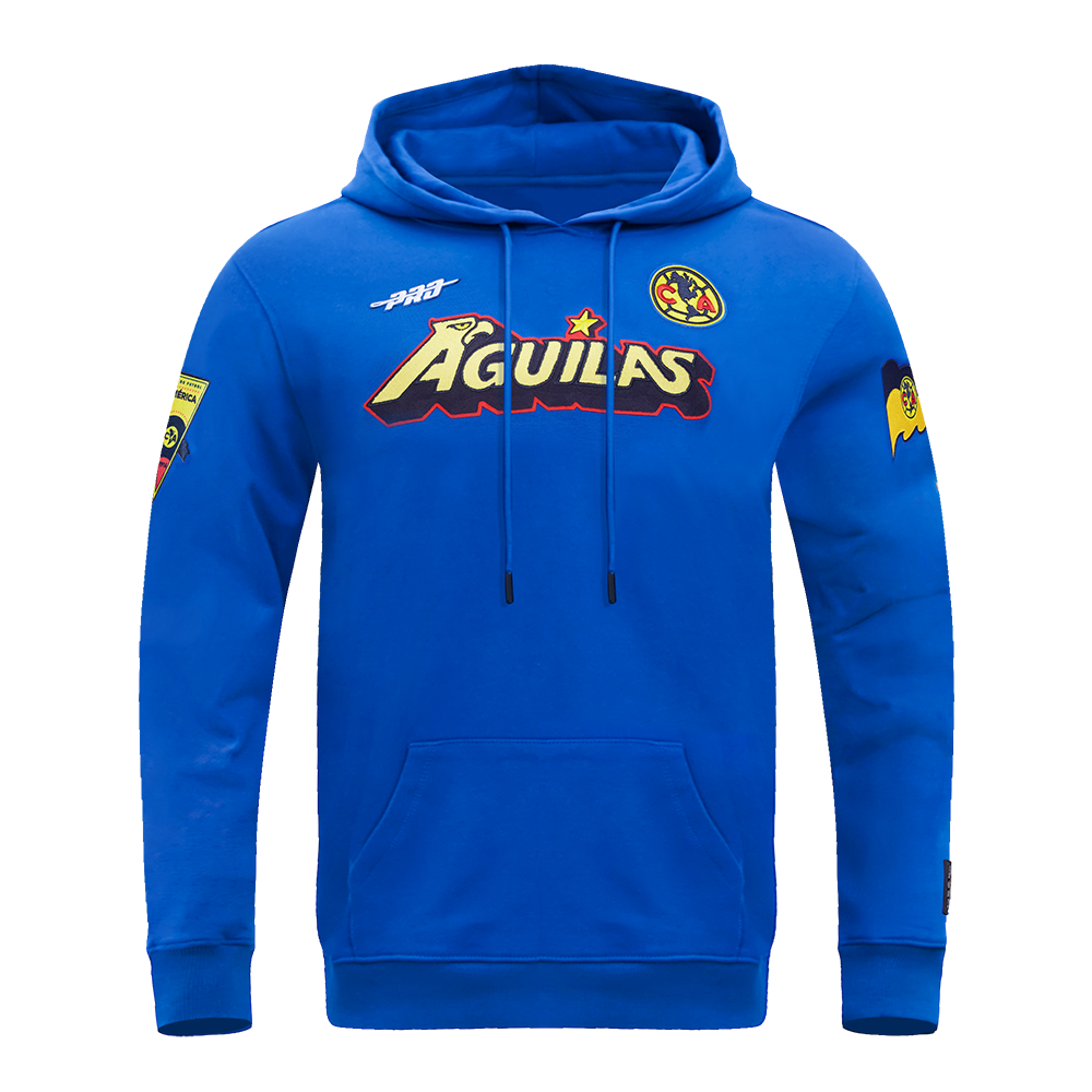 LIGA MX CLUB AMERICA STADIUM MEN S DK PO HOODIE ROYAL BLUE Pro Standard