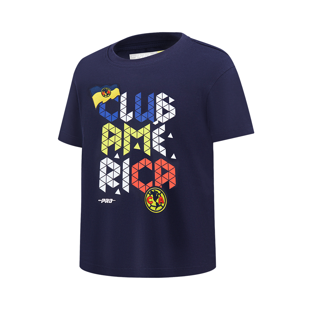 LIGA MX CLUB AMERICA STADIUM BIG BOYS SHORT SLEEVE TEE (MIDNIGHT NAVY)
