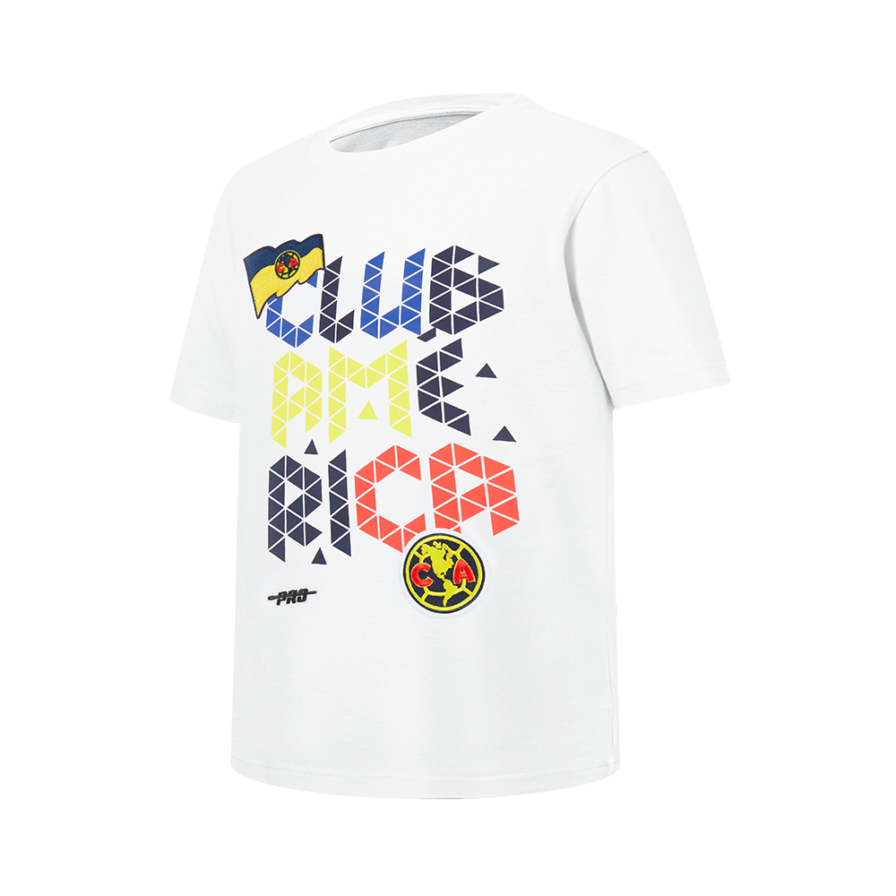 LIGA MX CLUB AMERICA STADIUM BIG BOYS SHORT SLEEVE TEE (WHITE)