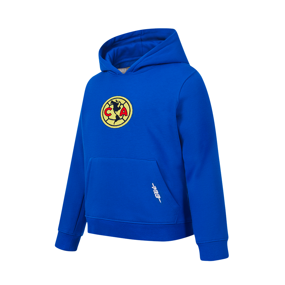 LIGA MX CLUB AMERICA STADIUM BIG BOYS FLEECE PULLOVER HOODIE (ROYAL BLUE)