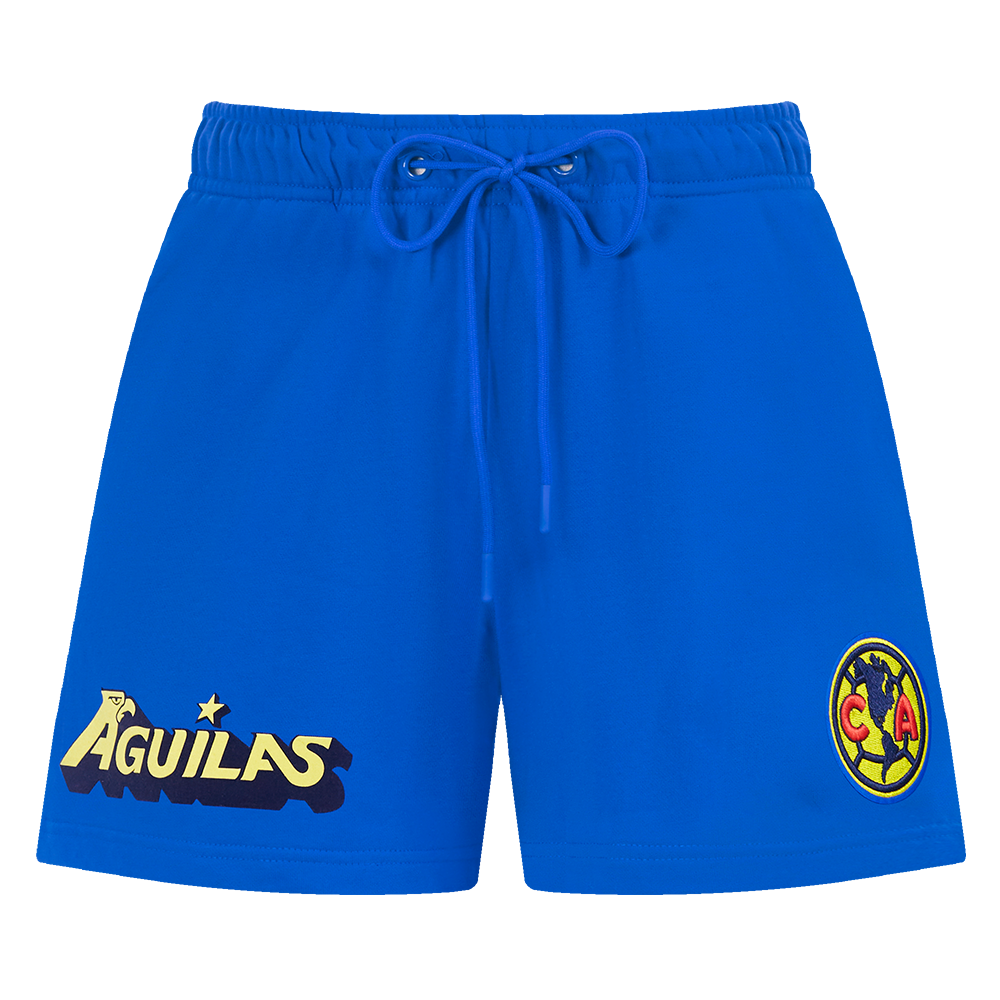 LIGA MX CLUB AMERICA STADIUM WOMEN'S DOUBLE KNIT SHORT (ROYAL BLUE)