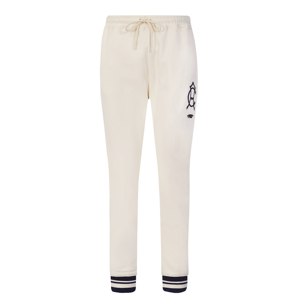 LIGA MX CLUB AMERICA PREMIUM WOMEN'S RIB FLEECE SWEATPANT (EGGSHELL/ MIDNIGHT NAVY)