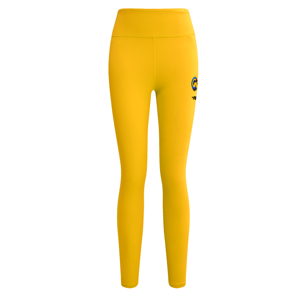 LIGA MX CLUB AMERICA STADIUM WOMEN'S HIGH WAIST JERSEY LEGGING (YELLOW)