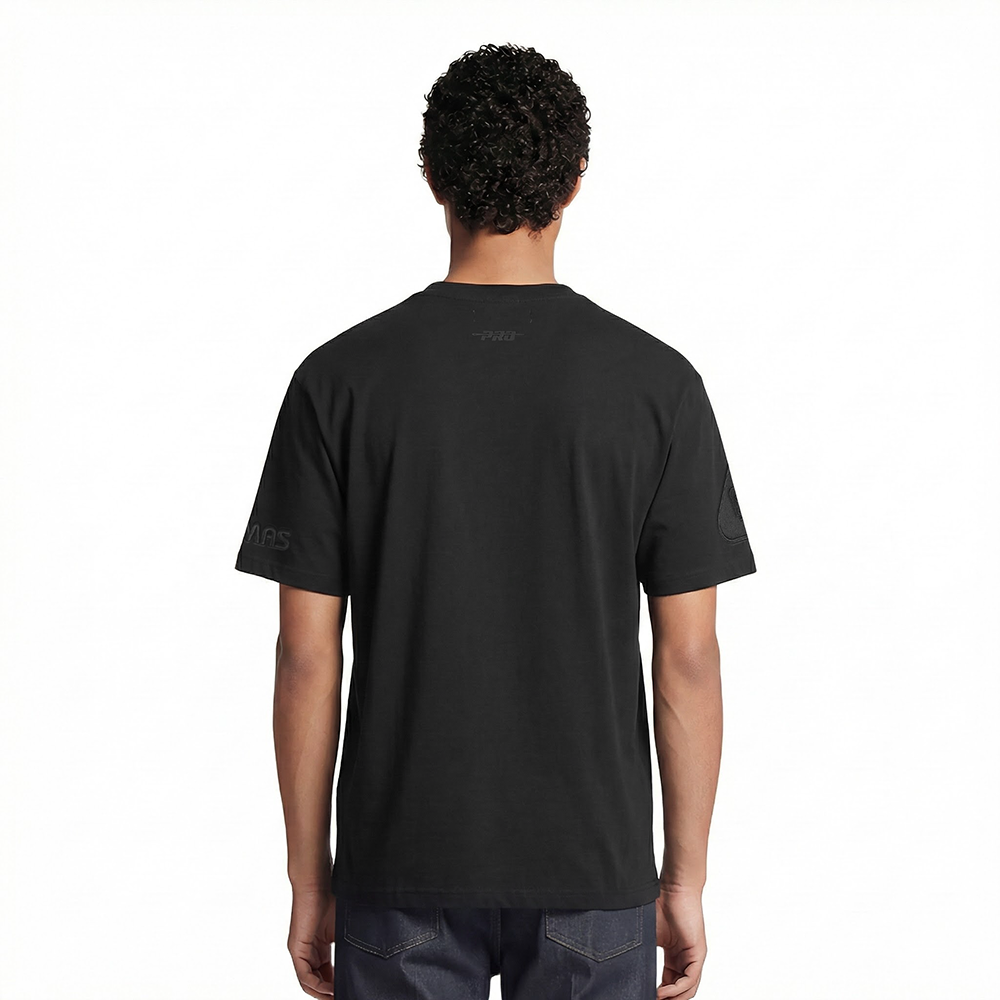 LIGA MX PUMAS UNAM NEUTRAL MEN'S CJ DROP SHOULDER TEE (BLACK)