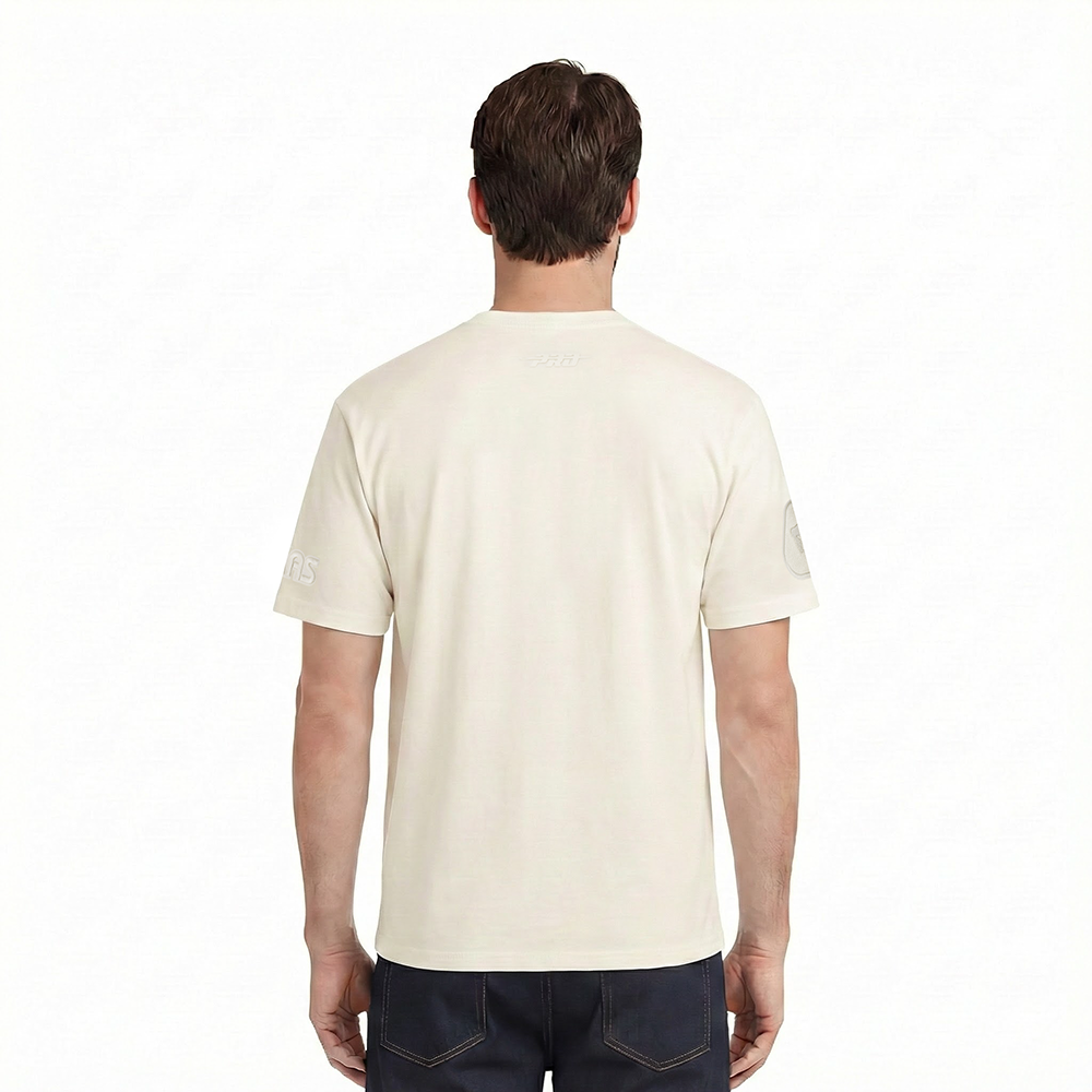 LIGA MX PUMAS UNAM NEUTRAL MEN'S CJ DROP SHOULDER TEE (EGGSHELL)