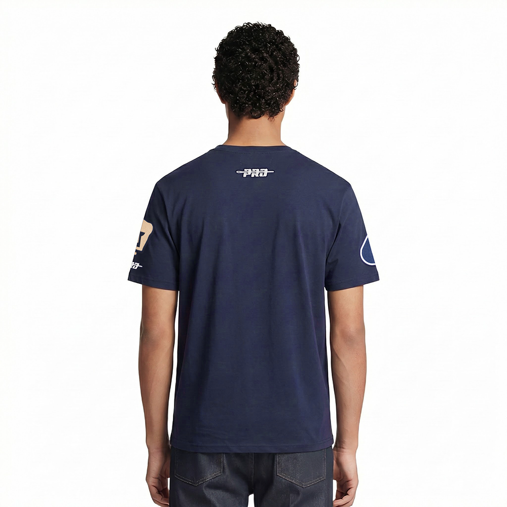 LIGA MX PUMAS UNAM CLASSIC CHENILLE MEN'S SJ TEE (MIDNIGHT NAVY)