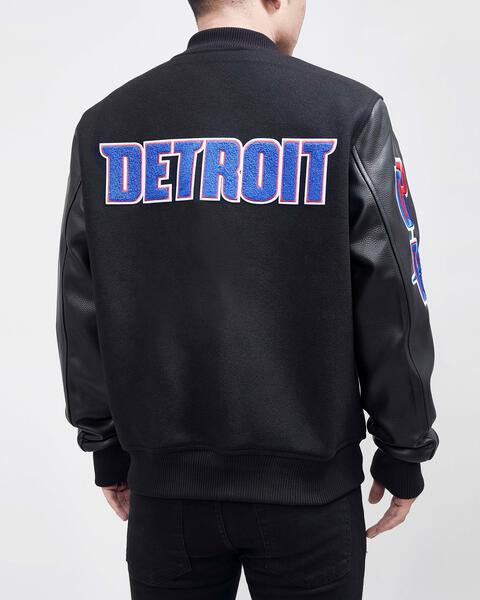 Pro Standard Detroit Lions Varsity Black Jacket