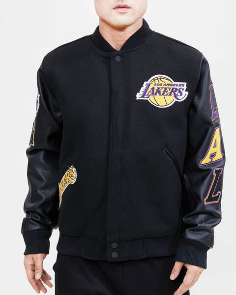 La Lakers Classic Letterman Jacket