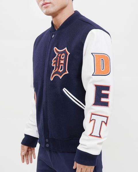 Detroit tigers sale letterman jacket