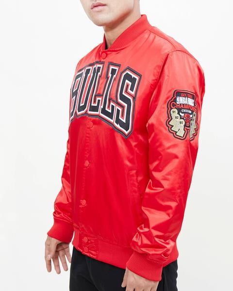 Chicago bulls red discount jacket