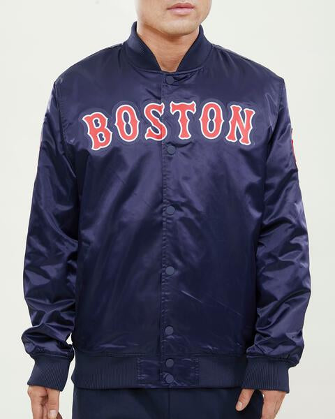 Men's Pro Standard Camo Boston Red Sox Satin Full-Snap Jacket