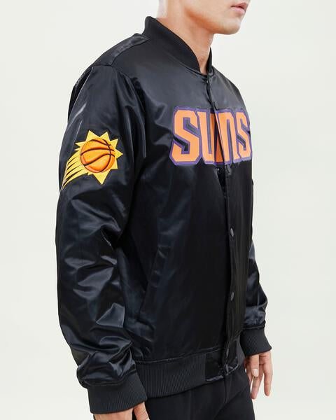Starter Phoenix Suns Varsity Satin Full-Snap Jacket XXL / Suns Purple Mens Outerwear
