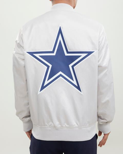 PRO STANDARD on sale DALLAS COWBOYS BIG LOGO SATIN JACKET Size Medium