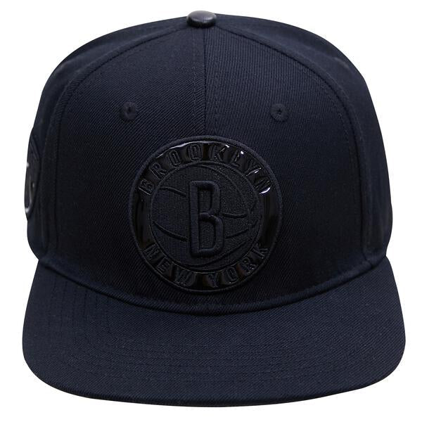 Pro Standard Mens NBA Brooklyn Nets Mash Up Logo Varsity Jacket  BBN654270-BLK Black