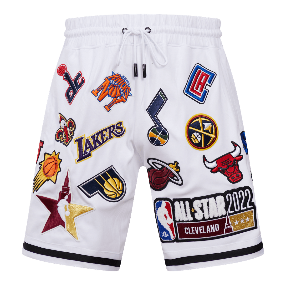 Nba shorts logo on front shop