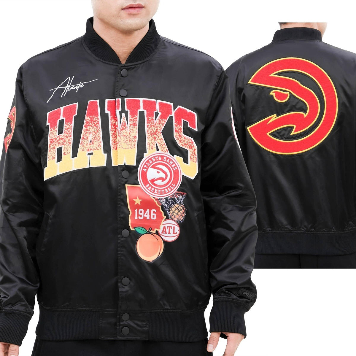 Vintage Atlanta Hawks Jacket