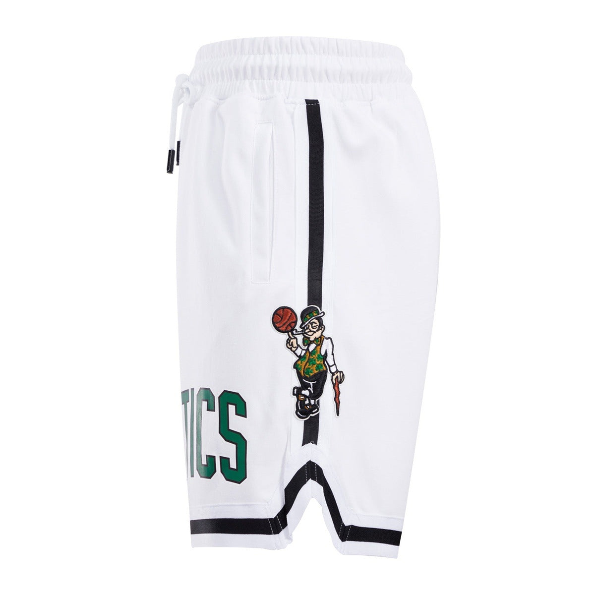 White celtics outlet shorts