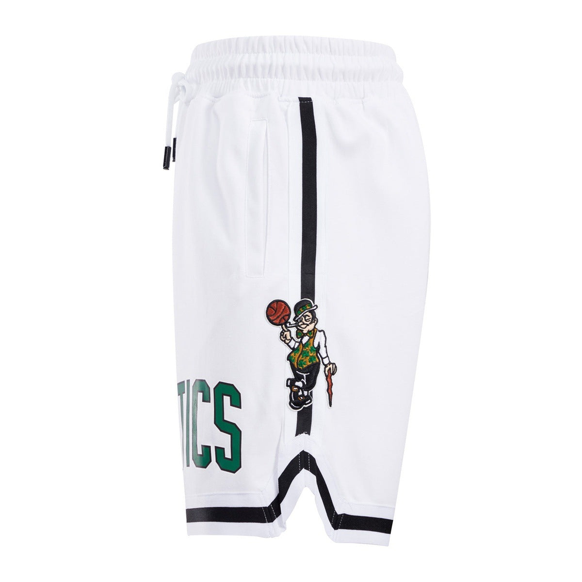 Men's Pro Standard White Boston Celtics Team Shorts