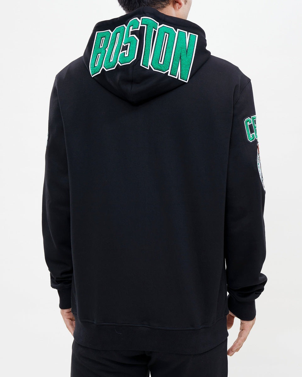 Black boston celtics online hoodie