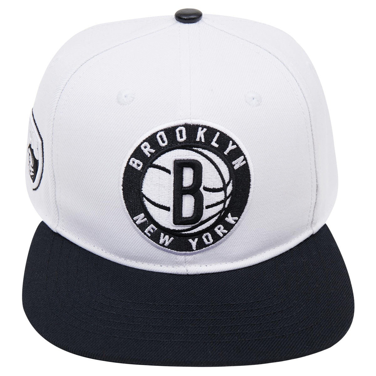 Pro Standard Brooklyn Nets Logo Snapback Hat Black – BLVD