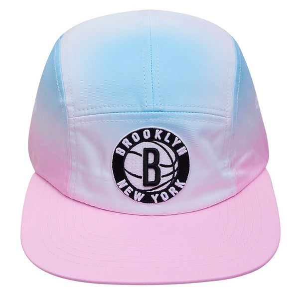 New Mitchell & Nes Heather Grey Team Logo Wool Strapback Snapback Cap Hat  (NBA Brooklyn Nets)