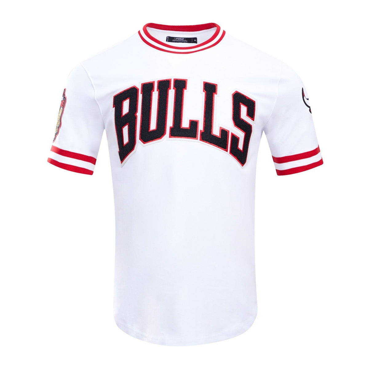 Shop Pro Standard Chicago Bulls Big Logo Satin Jacket BCBU55015-RED red