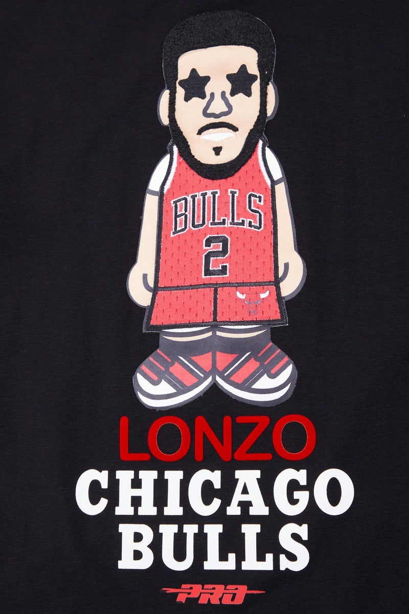 Pro Standard Chicago Bulls Triple Black Logo Pro Team Shirt (Black)  BCB153444