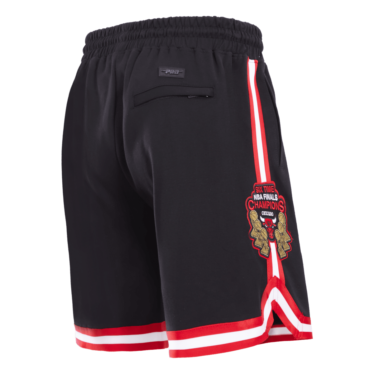 NBA CHICAGO BULLS CLASSIC CHENILLE MEN'S SHORT (BLACK) – Pro Standard