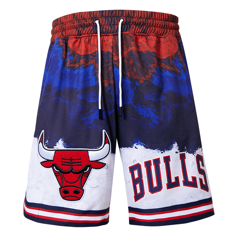 NBA CHICAGO BULLS LOGO PRO TEAM MEN'S SHORT (RED/WHITE/BLUE)