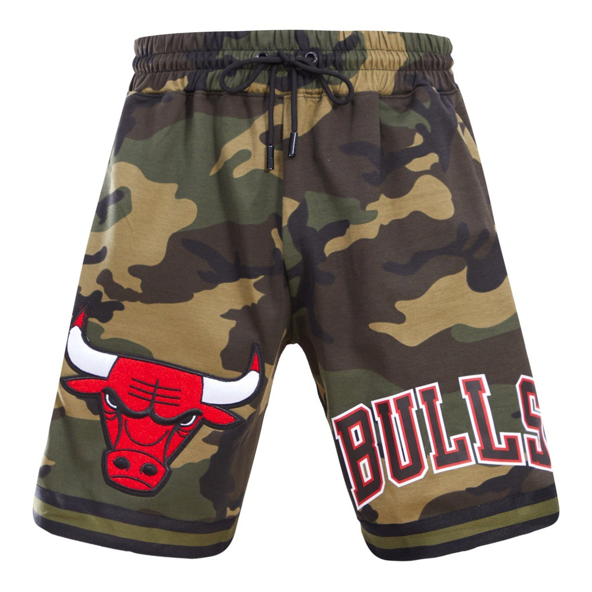 chicago bulls logo shorts