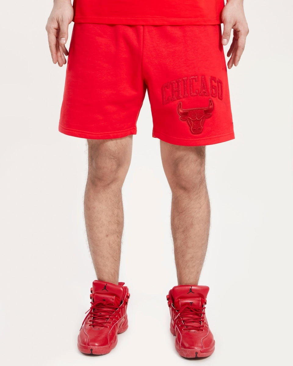 Men's Pro Standard Atlanta Braves Triple Red Classic Shorts Size: 3XL