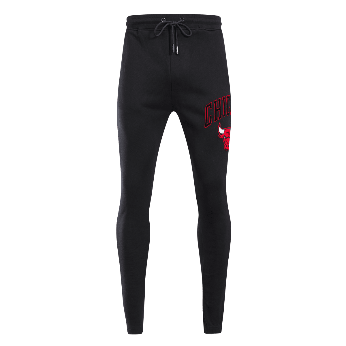 Men's Chicago Bulls Pro Standard Black Chenille Jogger Pants