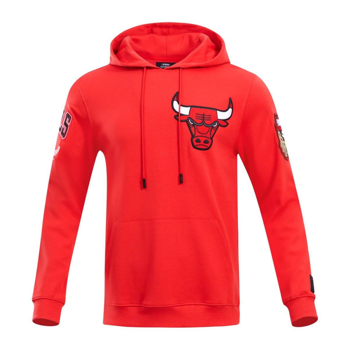 NBA CHICAGO BULLS CLASSIC CHENILLE PULLOVER HOODIE