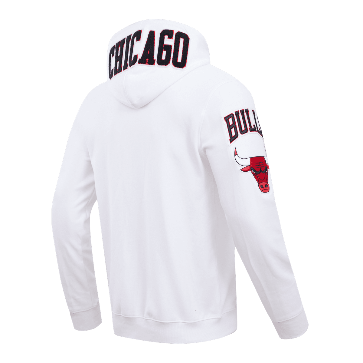 Men's Chicago Bulls Pro Standard White Collection Pullover Hoodie