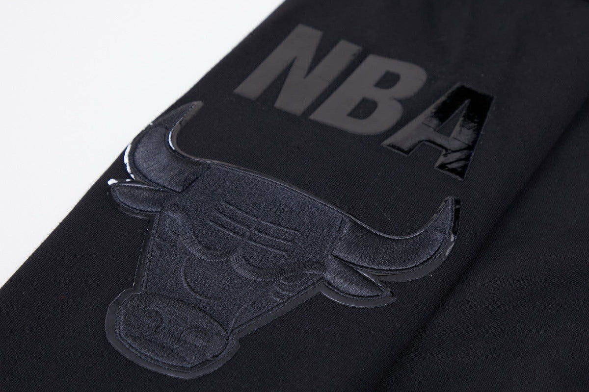 Chicago Bulls Black 'N' Gold Full Zipped Hoodie A2052_316
