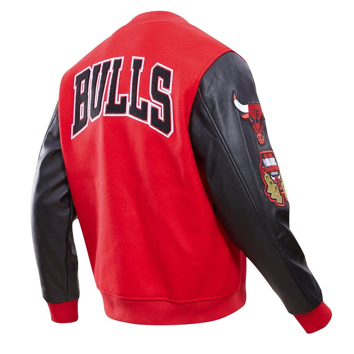 NWT Pro cheapest Standard Chicago Bulls Remix Varsity Full Zip Jacket Size 3XL