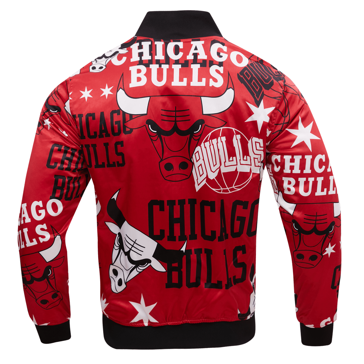 Men's Chicago Bulls Pro Standard White Capsule Baseball Button-Up