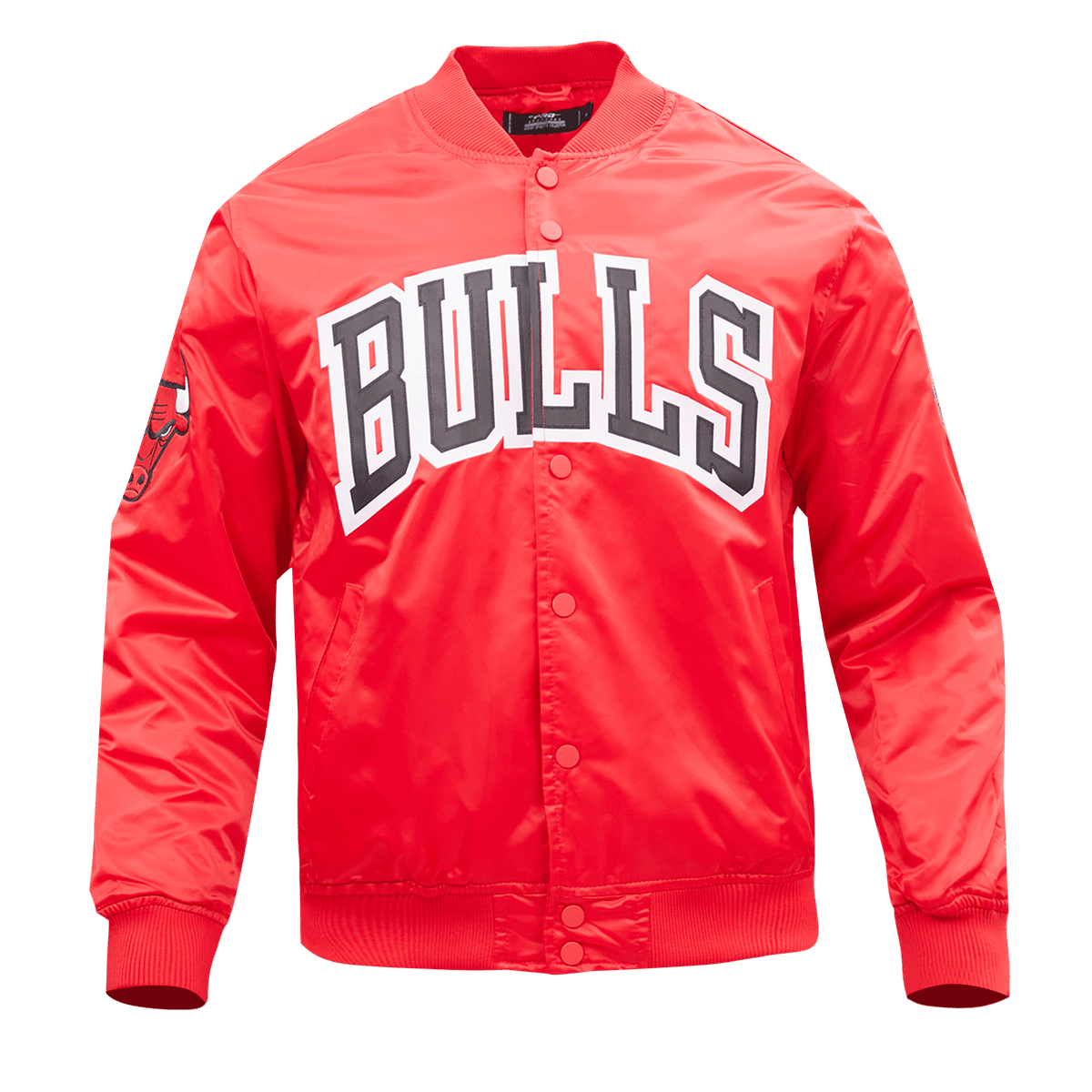 Chicago Bulls Red Varsity Bomber Leather Jacket