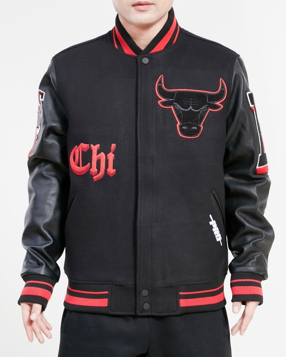 Mens Chicago Bulls Jacket, Bulls Pullover, Chicago Bulls Varsity